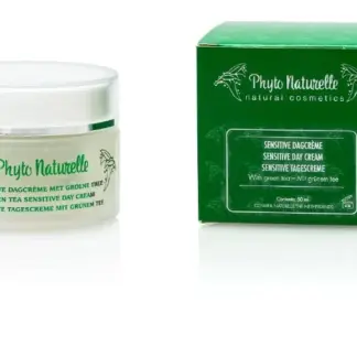 Sensitive dagcrème groene thee 50 ml / goede vervanger is Pitta Sensitive Gezichtscrème (Rozen) | Gevoelige huid | 50 ml