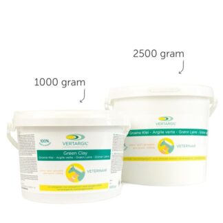 Vertargil Groene Klei poeder, grof, veterinair (dieren) 1-5 kg