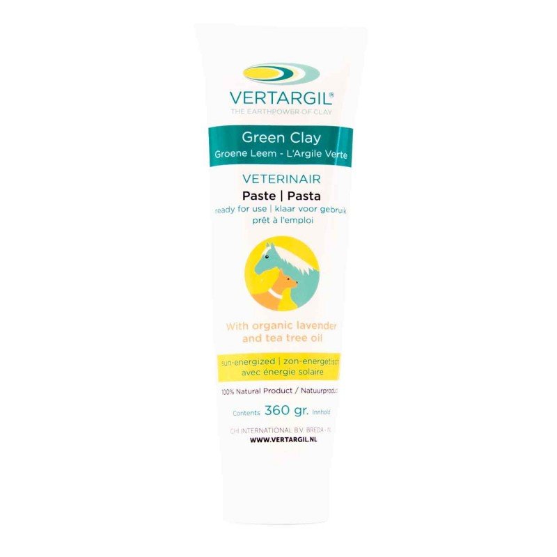 Vertargil Groene Klei, tube, veterinair (dieren) 360 gram