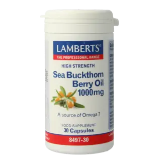 Lamberts Duindoorn olie 1000mg - Sea buckthorn berry oil 30 capsules